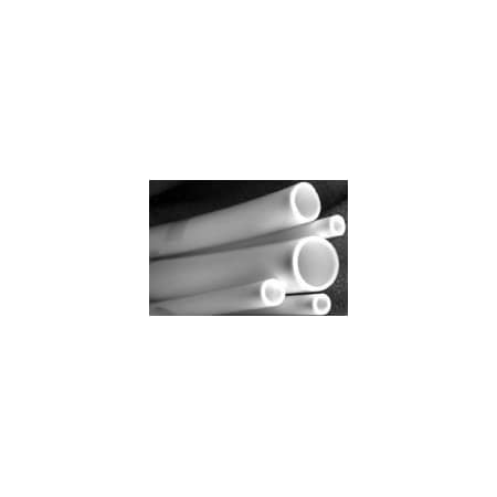 Professional Plastics Natural PTFE Tube - Virgin, 1.750 ID X 2.750 OD X 6 FT Each TTFE1.750X2.750X72.000